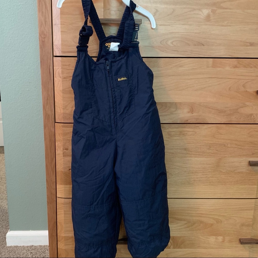 Oshkosh Bgosh snow bib overalls. GUC